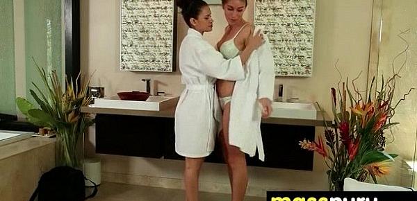  Sweetie gives a hot slippery nuru massage 15